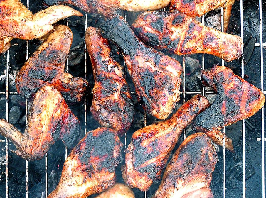 Jerk Chicken and New Potato Salad